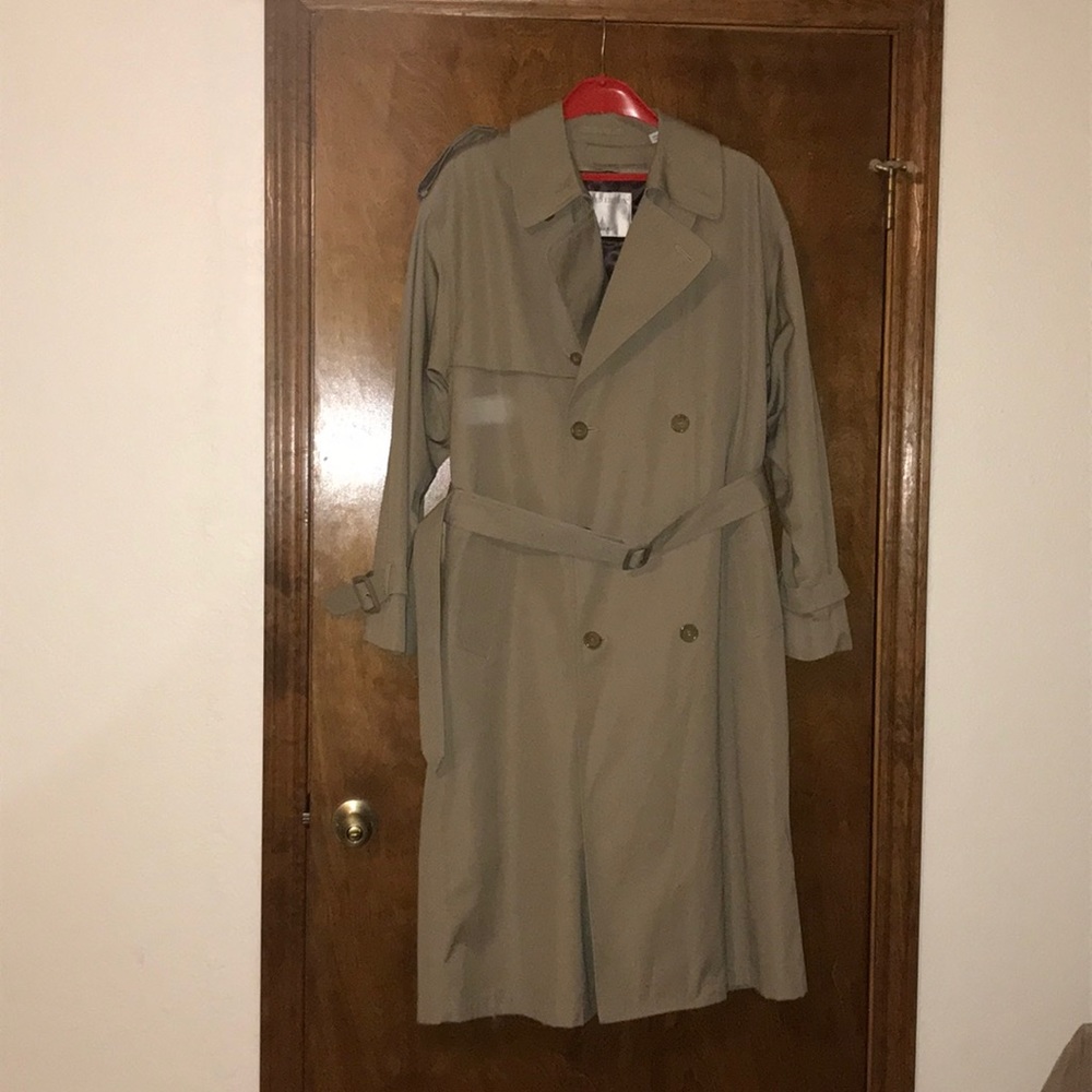 London fog men’s trench coat